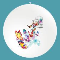 Ballon imprimé en quadri