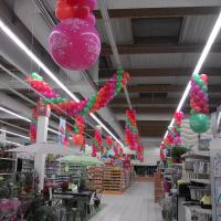 Ballons imprimés ANNIVERSAIRE Leclerc