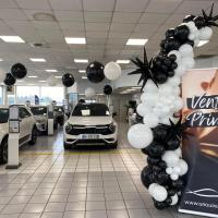 Ballons décor pour Concession Auto