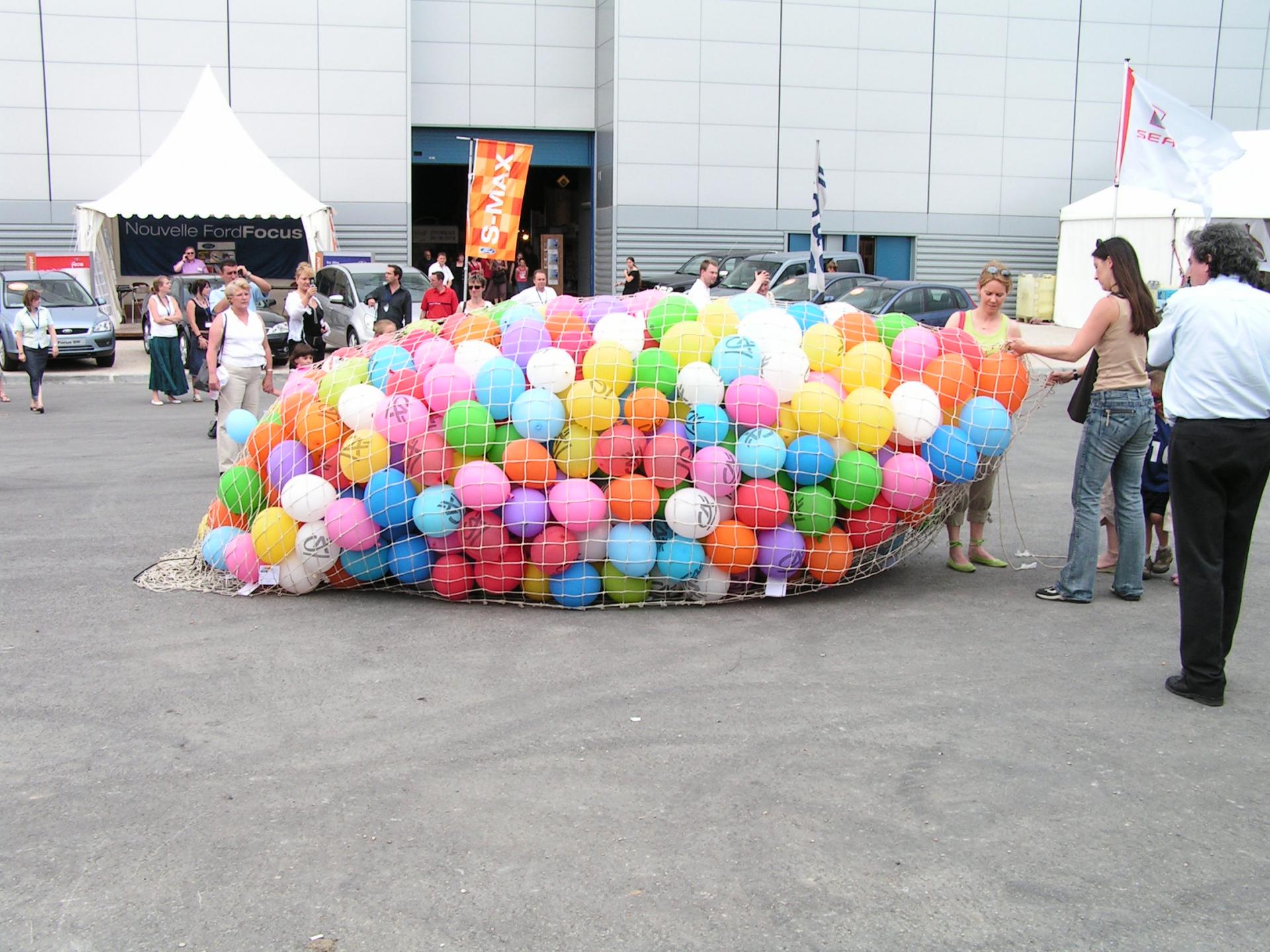 Lâcher de Ballons Crédit Agricole