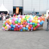 Lâcher de Ballons Crédit Agricole