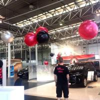 Ballons deco, concession Renault, lancement du Kadjar