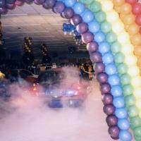 Décoration Ballons : Lancement Clio 2 Renault