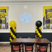 Ballons Colonne inauguration Restaurant