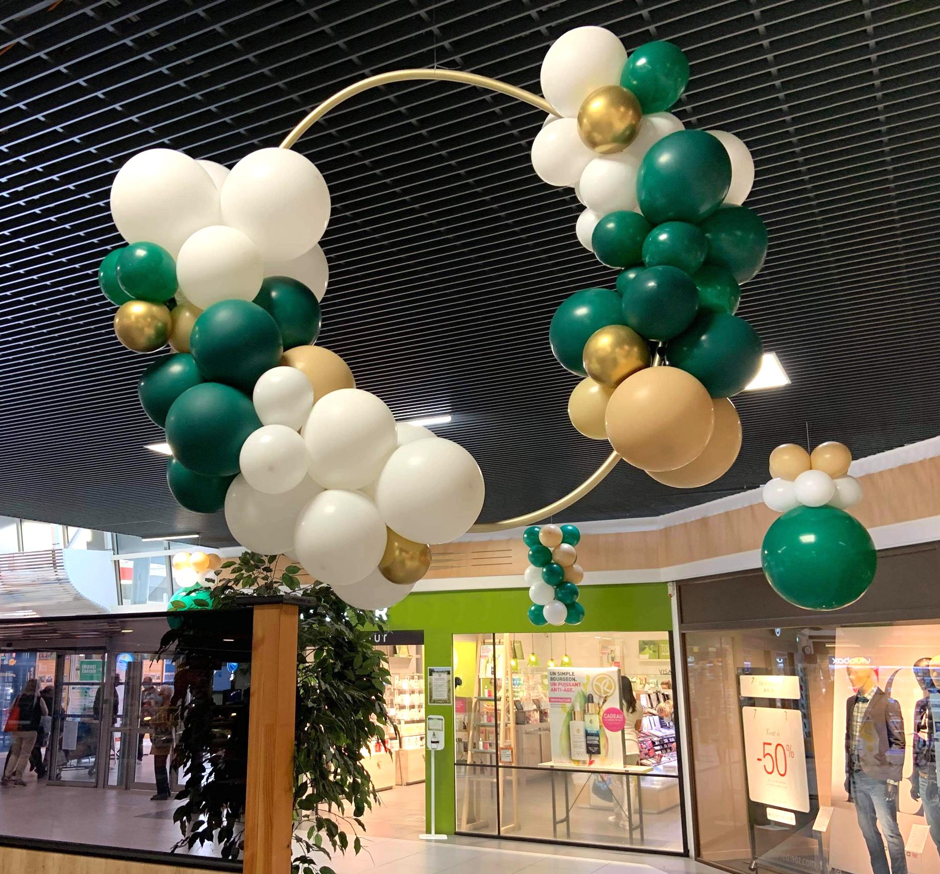 décoration ballon galerie