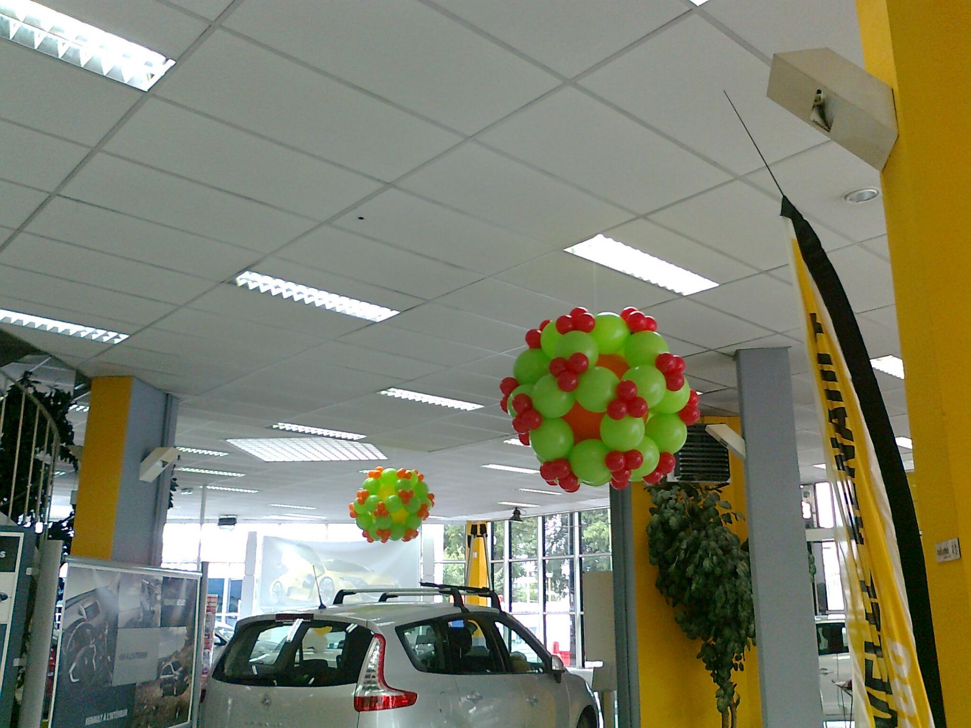 Décoration Ballons concession Renault