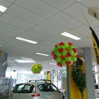Décoration Ballons concession Renault