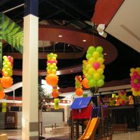 Décoration à thème pour centre commercial