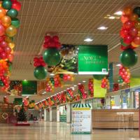 Décoration Ballons centre commercial