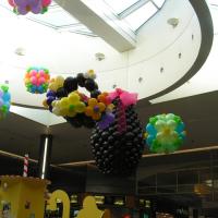 Décor à thème centre commercial