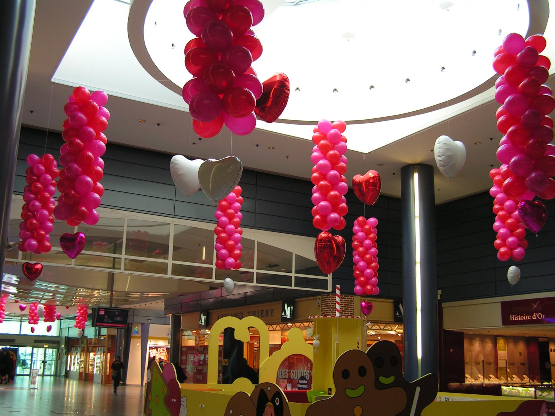 Décoration Ballons Saint Valentin