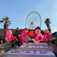 Décoration hélium table Marseille